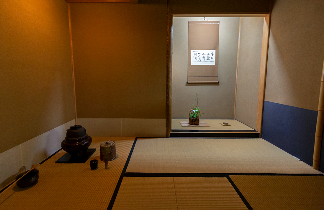 一戸建てに作られた 生活に溶け込む くつろぎの茶室 Re Sumica