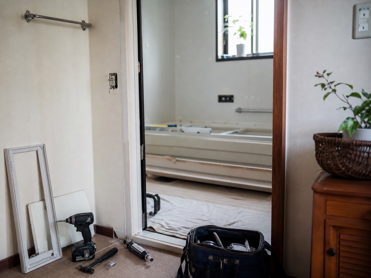 bath-reformの比較ポイントをイメージした住まいの写真