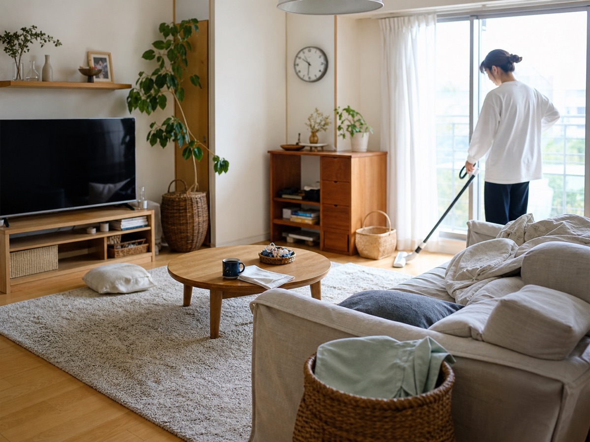 kaji-1manの実践手順をイメージした生活シーン