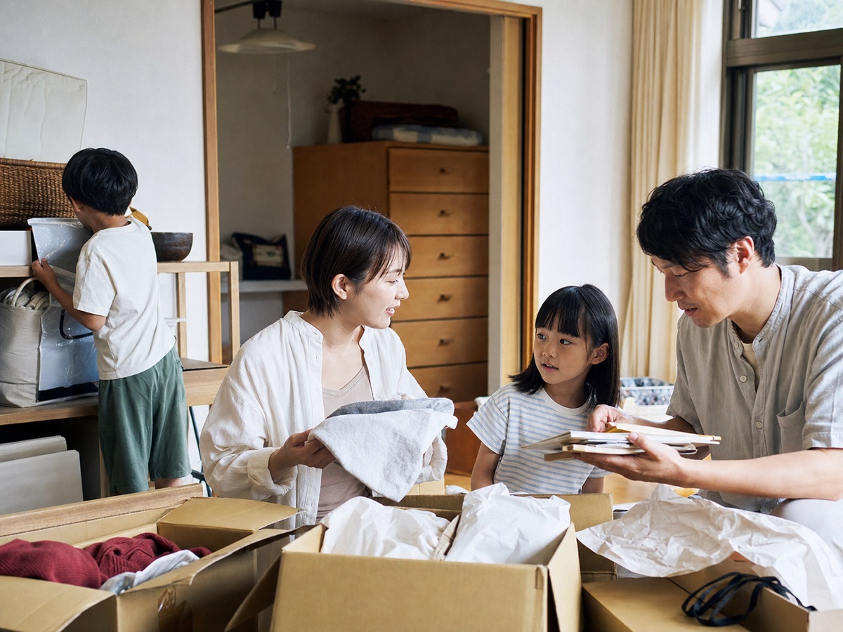 trunkroom-soubaの実践手順をイメージした生活シーン